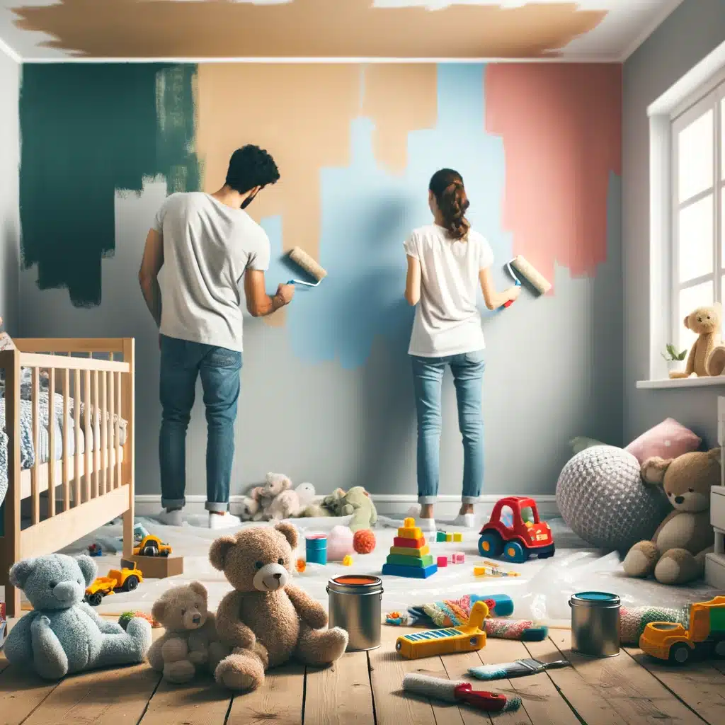 Peinture chambre d'enfant