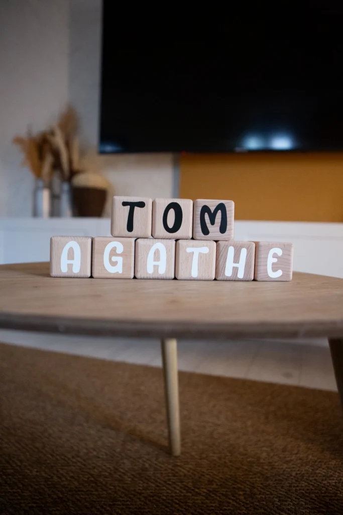 Alphacubes LouYou Prénom et noms
Cubes personnalisables avec stickers fournis