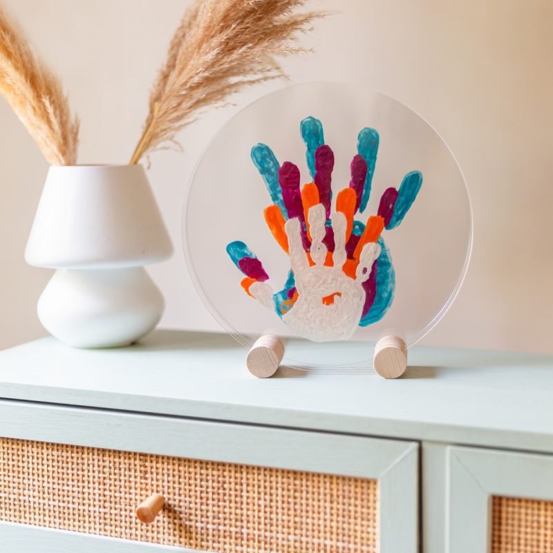 cadre empreinte famille Louyou en décoration intérieure